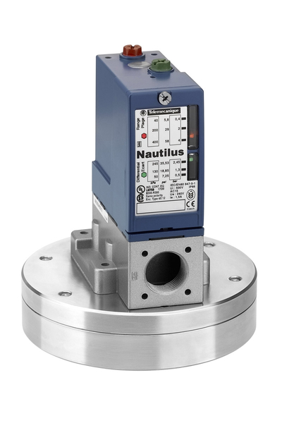 Telemecanique Sensors - Telemecanique Sensors XMLBS35R2S12 Xmlb 330 Mbar Ayarlanabilir Skalalı Basınç Şalteri