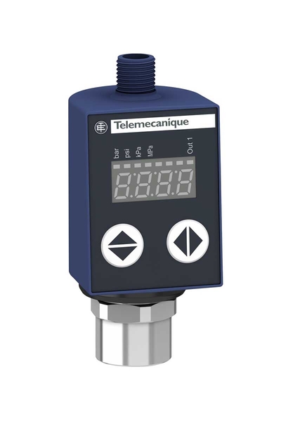 Telemecanique Sensors XMLR010G1P75 24V DC 0-10V10 Bar G1/4 Elektronik Basınç Sensörü