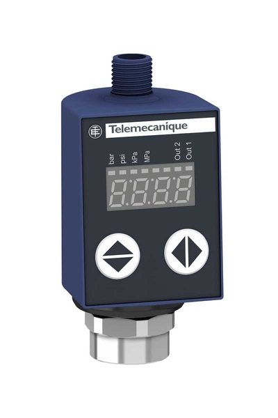 Telemecanique Sensors XMLR250M2P25 24V DC 2-20mA250 Bar G1/4 Elektronik Basınç Sensörü
