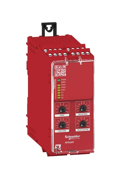 Schneider Electric - Schneider XPSUAT33A3AP Xpsuak 48-240V AC/DC Vidalı Cat.4 Güvenlik Modülü