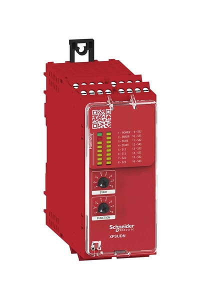 Schneider XPSUDN13AP 6xXpsuaf 24V AC/DC Vidalı Cat.4 Güvenlik Modülü