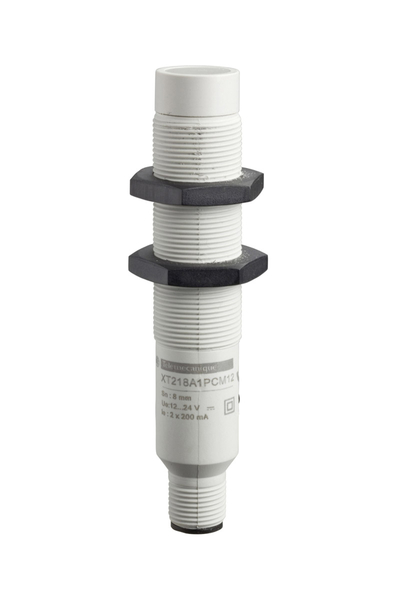 Telemecanique Sensors - Telemecanique Sensors XT218A1PCM12 M18 SN8MM Plastik Kapasitif Sensör Telemecanique Sensors - Telemecanique Sensors XT218A1PCM12 M18 SN8MM Plastik Kapasitif Sensör