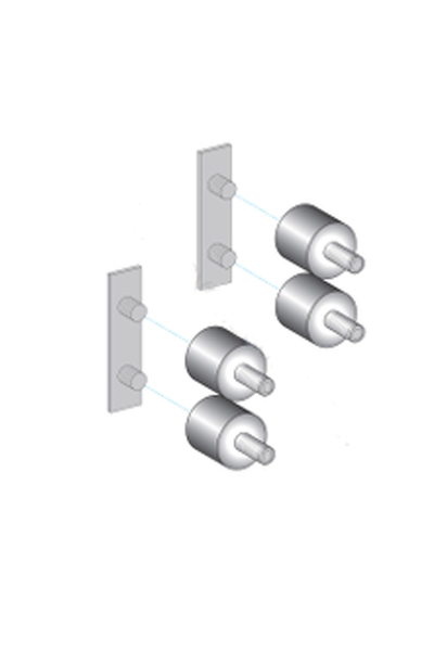 Telemecanique Sensors XUSZVA8 Xusl Işık Perdeli Sensör için Titreşim Önleyici Kit