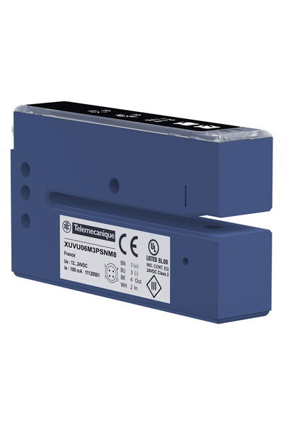 Telemecanique Sensors XUVU06M3KSNM8 60x3 PNP/NPN Ultrasonik Sensör Etıket Çatalı