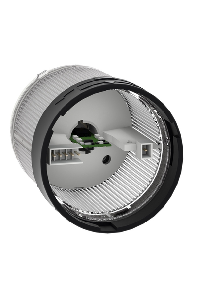 Schneider XVBC4B7 48Vdc 10W Flaşörlü Renksiz Işıklı Kolon - Thumbnail