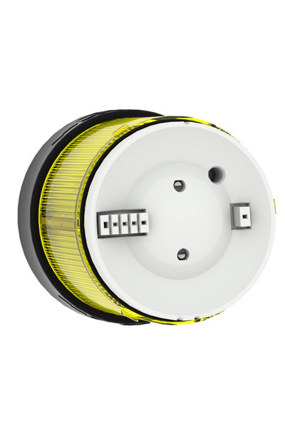 Schneider XVBC4M8 230VAC 10W Flaşörlü Sarı Işıklı Kolon - Thumbnail