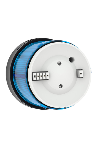 Schneider XVBC5B6 24V 70mm Mavi Yanıp Sönen Işıklı Kolon - Thumbnail