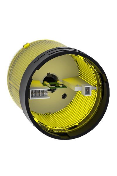 Schneider XVBC5B8 24V 70mm Sarı Yanıp Sönen Işıklı Kolon - Thumbnail