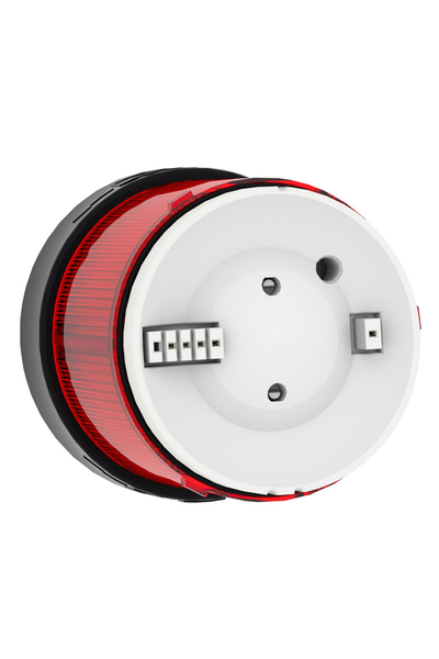 Schneider XVBC5G4 IP65 120V Yanıp Sönen Kırmızı Işıklı Kolon - Thumbnail