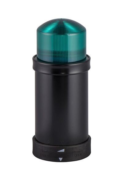 Schneider XVBC6B3 24V 70mm IP65 Plastik Yeşil Yanıp Sönen Sinyal Lambası - Thumbnail