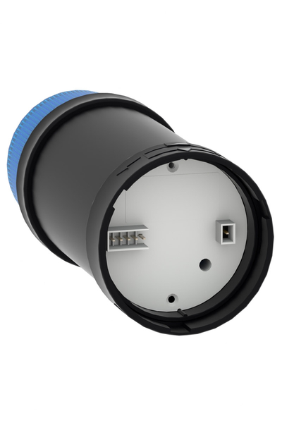 Schneider XVBC6M6 230V 70mm IP65 Plastik Mavi Yanıp Sönen Sinyal Lambası - Thumbnail