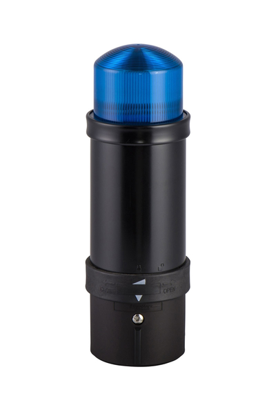 Schneider XVBL6B6 24VAC/DC Mavi Strob Işıklı Kolon