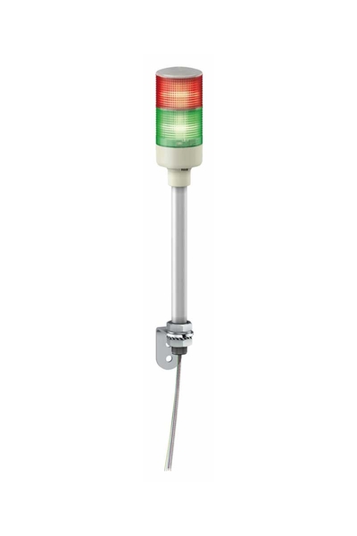 Schneider Electric - Schneider XVGB2 24 AC/DC 60mm IP23 Kırmızı-Yeşil Sabit Monoblok Işıklı Kolon