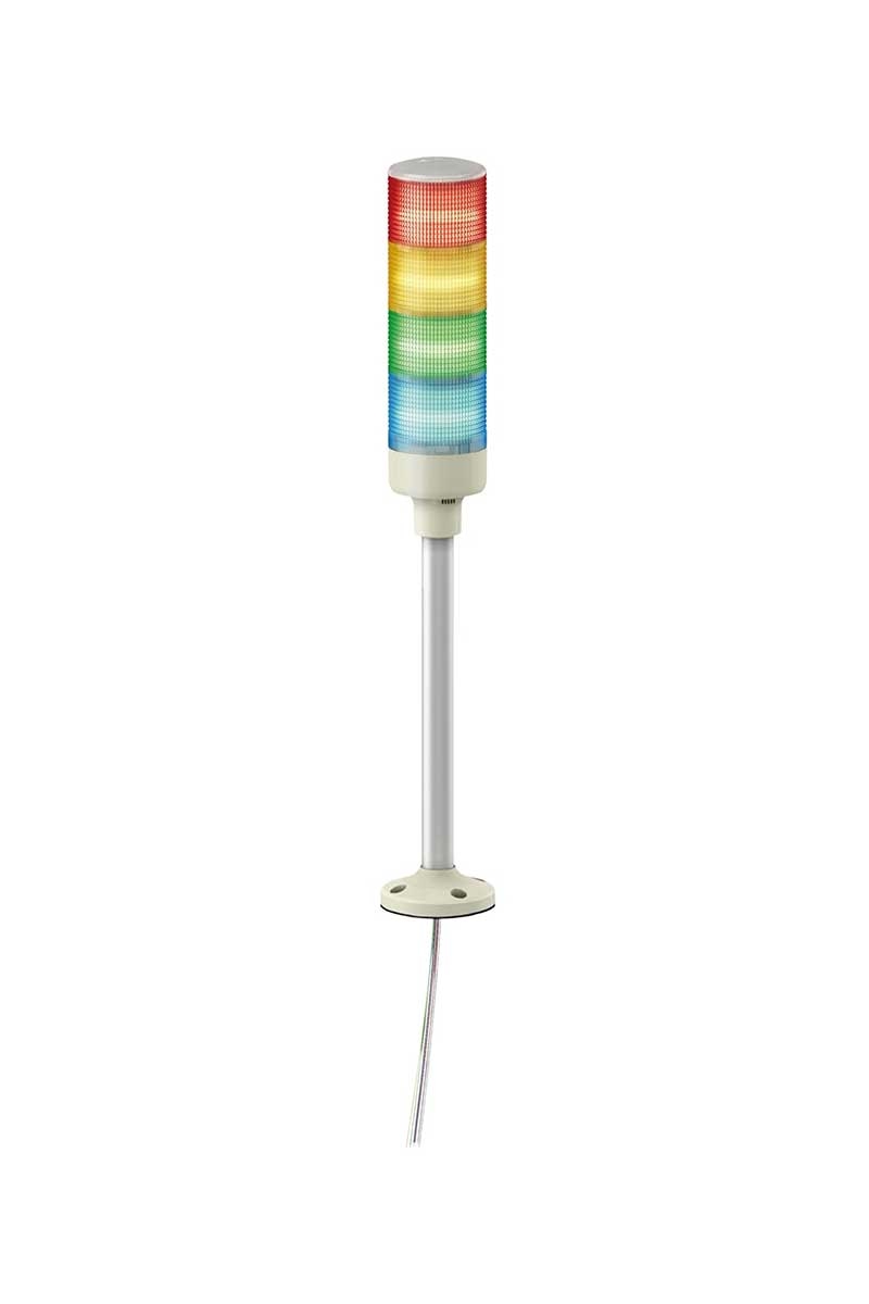 Schneider Xvgb4sh 60mm 24v Ac/dc Led Sabit Işıklı Kırmızı-sarı-yeşil-mavi Ip42 Buzzer Monoblok Işıklı Kolon