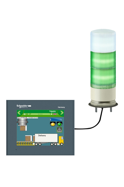 Schneider Electric - Schneider XVGU3SWV Harmony USB Monolitik Işıklı Kolon