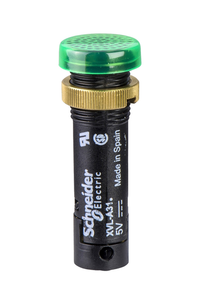 Schneider XVLA313 24V IP40/IP65 Yeşil Kapaklı Led Dahil Pilot Işığı