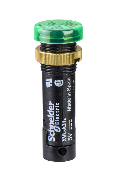 Schneider XVLA343 24V IP40/IP65 Yeşil Kapaklı Led Dahil Pilot Işığı
