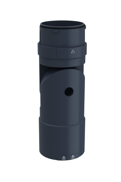 Schneider Electric - Schneider XVUZ06 Modüler Işıklı Kolon için Siyah Döndürülebilir Dirsek Bağlantı