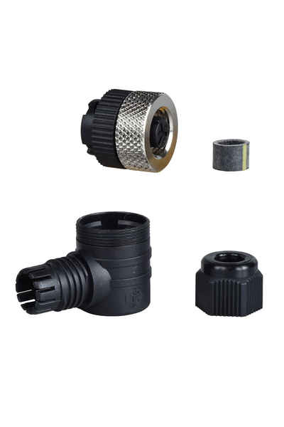 Telemecanique Sensors XZCC20FCM30B PG7 1/2 20 UNF 3 Pimli Dirsekli Dişi Konnektör