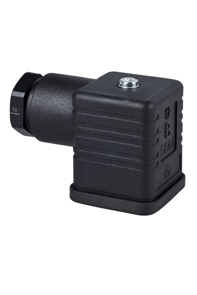 Telemecanique Sensors XZCC43FCP40B 4 Pimli Dişi Dın43650A Dirsekli Konnektör