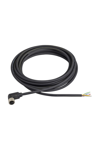 Telemecanique Sensors XZCP53P11L5 5m 8 Pimli M12 Dişi Kablolu Konnektör