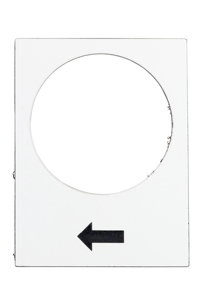 Schneider ZB2BY4901 30x40mm Beyaz İşaretli Buton Yönlendirme Etiketi