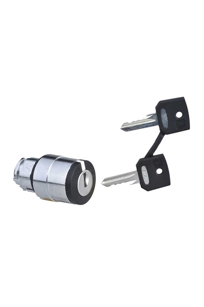 Schneider Electric - Schneider ZB4BG08 Ronis 455 Yaylı Dönüş 3 Konumlu Mandal Buton Başlığı
