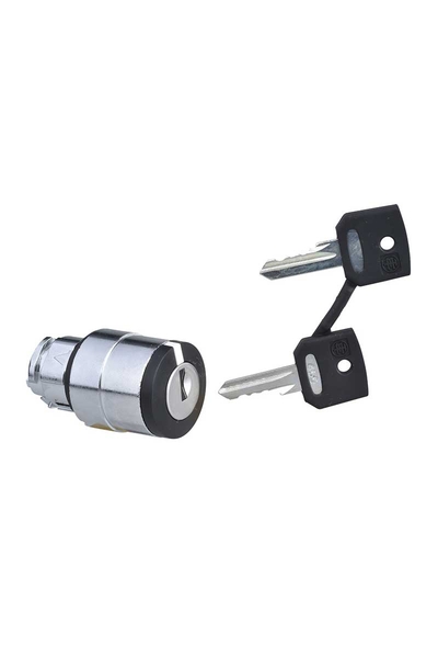 Schneider ZB4BG09 Ronis 455 Sabit 3 Konumlu Mandal Buton Başlığı
