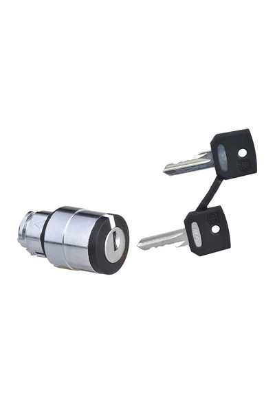 Schneider ZB4BG1 Ronis 455 Yaylı Dönüş 3 Konumlu Mandal Buton Başlığı