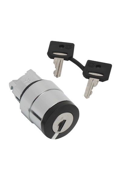 Schneider ZB4BG220 Ronis 3131A Sabit 2 Konumlu Mandal Buton Başlığı