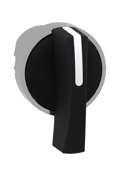 Schneider ZB4BJ5 22mm 3 Konumlu Yaylı Dönüş Siyah Mandal Buton Başlığı - Thumbnail