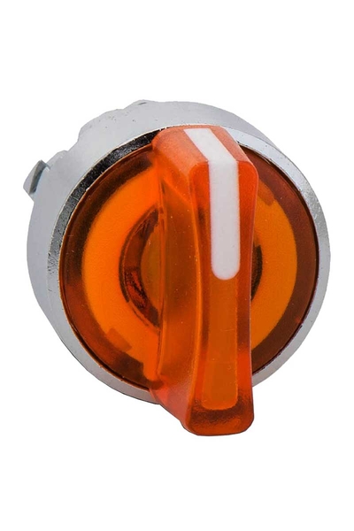 Schneider Electric - Schneider ZB4BK1853 22mm 3 Konumlu Yaylı Turuncu Işıklı Mandal Buton Başlığı Schneider Electric - Schneider ZB4BK1853 22mm 3 Konumlu Yaylı Turuncu Işıklı Mandal Buton Başlığı