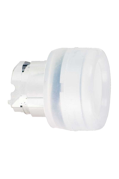 Schneider ZB4BP1 22mm Yaylı Dönüşlü Çıkık Beyaz Buton Başlığı