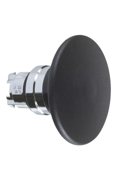 Schneider ZB4BR2 60mm Mantar Kafalı Yaylı Dönüş Siyah 22mm Basmalı Buton Başlığı - Thumbnail