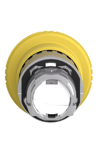 Schneider Electric - Schneider ZB4BS55 22mm Çevir-Bırak 40mm Sarı Mantar Kafalı Buton Schneider ZB4BS55 22mm Çevir-Bırak 40mm Sarı Mantar Kafalı Buton - Thumbnail