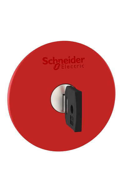 Schneider ZB4BS964 Kırmızı Acil Kapatma Buton Başlığı - Thumbnail