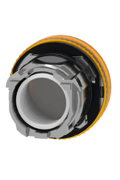 Schneider ZB4BV05 Ba9S Ampul için 22mm Düz Lensli Turuncu Pilot Işığı - Thumbnail