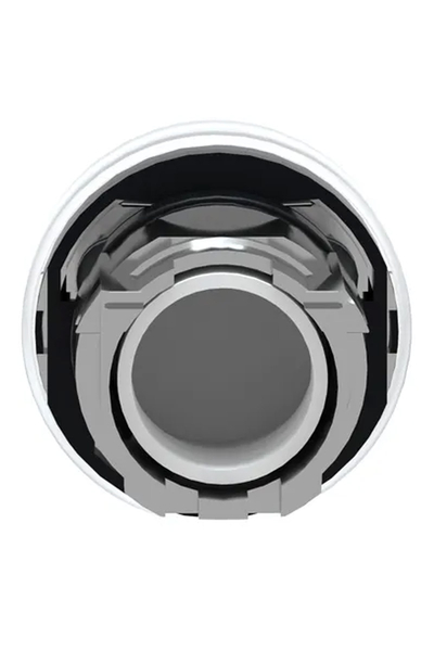 Schneider ZB4BV07 Ba9S Ampul için 22mm Düz Lensli Renksiz Pilot Işığı - Thumbnail