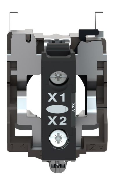 Schneider ZB4BVB4 24V Kırmızı Entegre Ledli Gövde/Işık Bloğu - Thumbnail