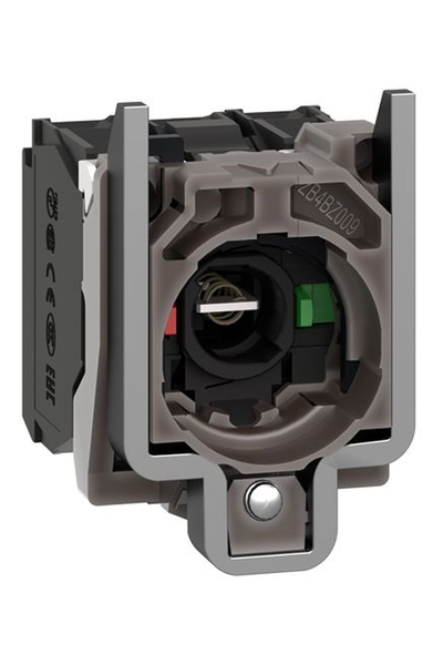 Schneider Electric - Schneider ZB4BW065 250V Ba9S Ampul için 1NA+1NK Gövde Sabitleme Bilezikli Işık Bloğu