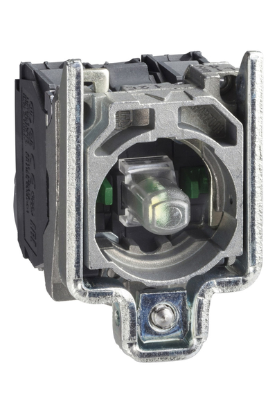 Schneider ZB4BW0M13 230-240V 2NA Entegre Ledli Gövde Sabitleme Bilezikli Beyaz Işık Bloğu