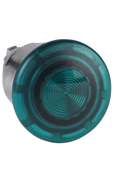 Schneider ZB4BW433 Entegre Led için 22mm Yeşil Işıklı Basmalı Buton Başlığı