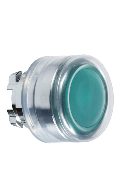 Schneider ZB4BW533 Entegre Led için 22mm Yaylı Dönüşlü Yeşil Sıva Altı Işıklı Basmalı Buton Başlığı