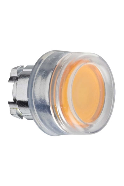 Schneider ZB4BW553 Entegre Led için 22mm Yaylı Dönüşlü Turuncu Sıva Altı Işıklı Basmalı Buton Başlığı