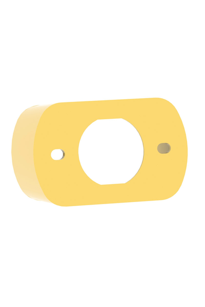 Schneider ZB4BZ2005 Harmony Xb4 40mm Acil Stop için Plastik Sarı Flanş Koruması - Thumbnail