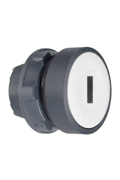 Schneider ZB5AA131 22mm Yaylı I İşaretli Beyaz Sıva Altı Buton Başlığı