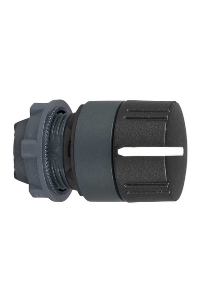Schneider ZB5AD39 3 Konumlu Sabit Siyah Mandal Buton Başlığı