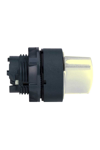 Schneider ZB5AD501 22mm 3 Konumlu Yaylı Dönüşlü Beyaz Mandal Buton Başlığı