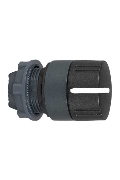 Schneider ZB5AD59 3 Konumlu Yaylı Dönüşlü Siyah Mandal Buton Başlığı