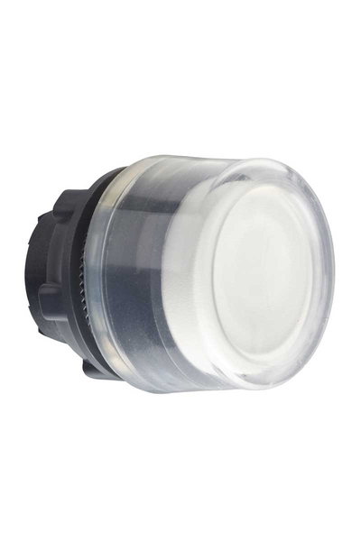 Schneider ZB5AP1 22mm Yaylı Dönüşlü Çıkık Beyaz Buton Başlığı